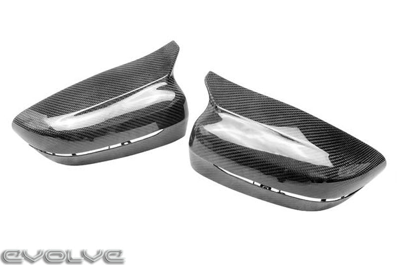 TRE Pre-Preg Carbon Fibre Performance Mirror Covers - BMW G20 | G21 3 Series | G30 | G31 5 Series | G15 | G16 8 Series - Evolve Automotive